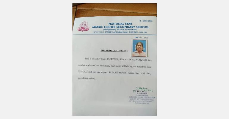The story of an Auto driver struggling to educate his two daughters